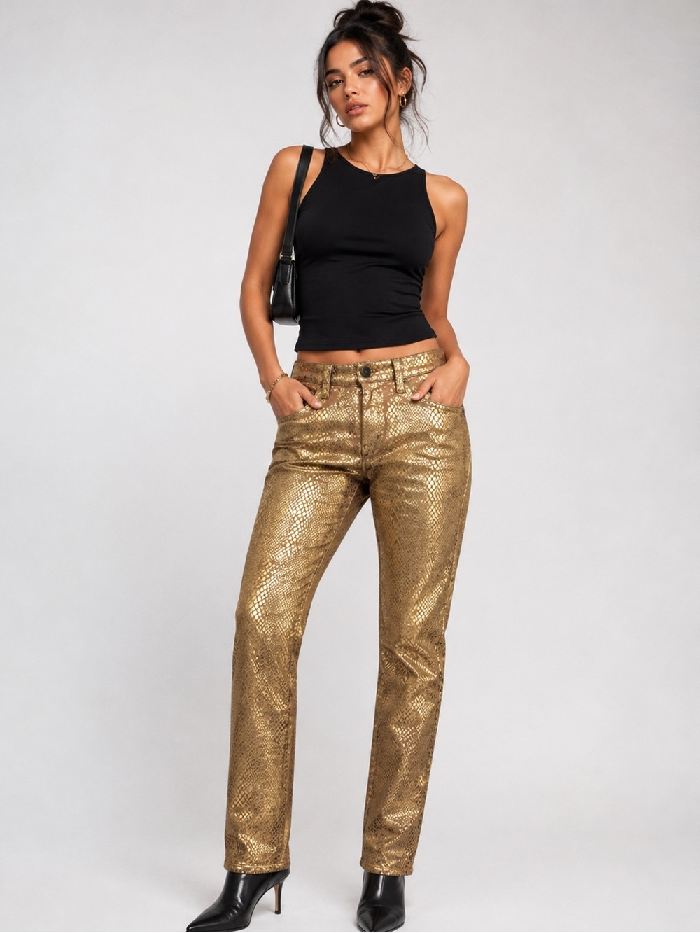 Hudson Jeans "Nico" Midrise Super Skinny Jeans